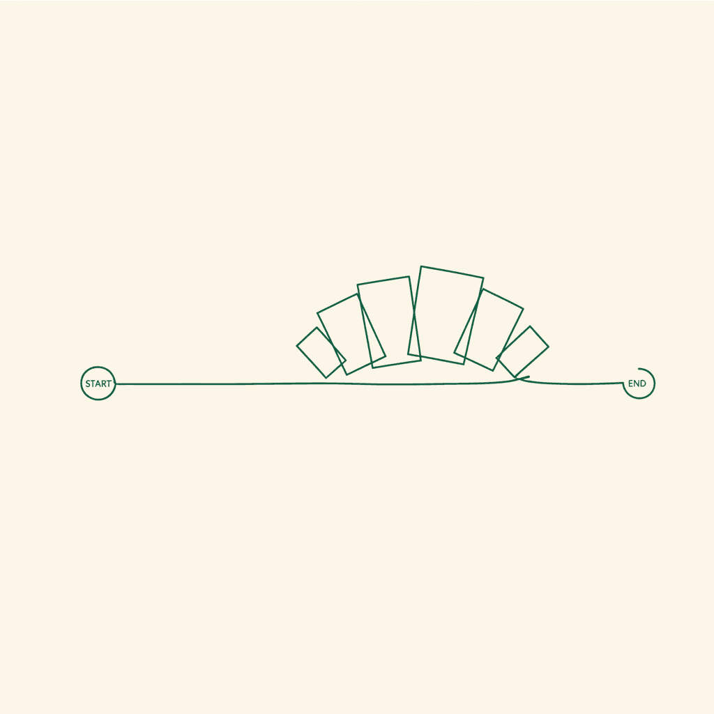 Minimal illustration of versioned wholesale price lists on a timeline with effective dates
